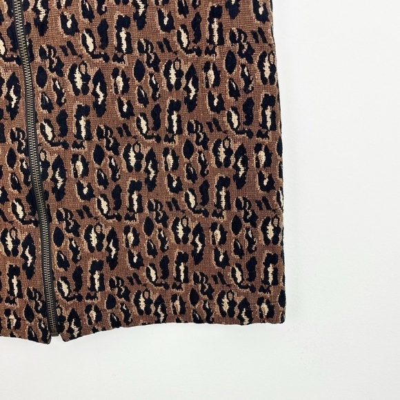 Vintage Chico’s Design Cheetah Animal Print Tapestry Vest Size 1 / US 8 - Picture 6 of 16